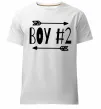 Мужская премиум футболка Boy 2 Белый фото