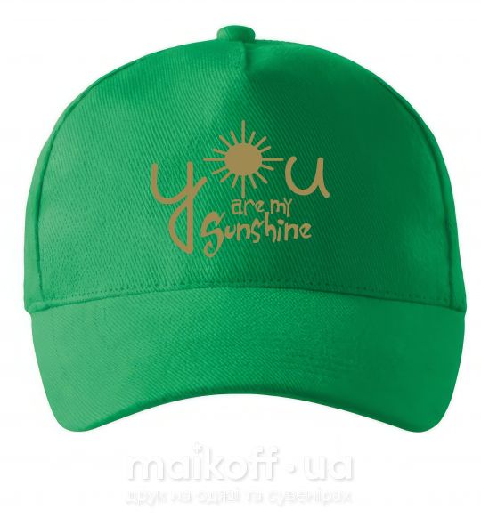 Кепка You are my sunshine Зелений фото