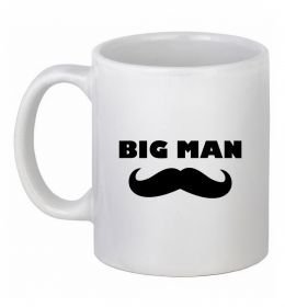 Чашка керамічна Big man mustache
