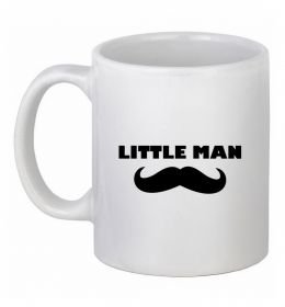 Чашка керамічна Little man mustache