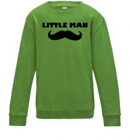 Детский Свитшот Little man mustache Детский Свитшот Little man mustache