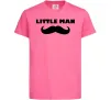 Детская футболка Little man mustache Ярко-розовый Детская футболка Little man mustache Ярко-розовый фото