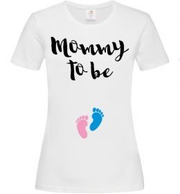 Женская футболка Mommy to be legs Женская футболка Mommy to be legs