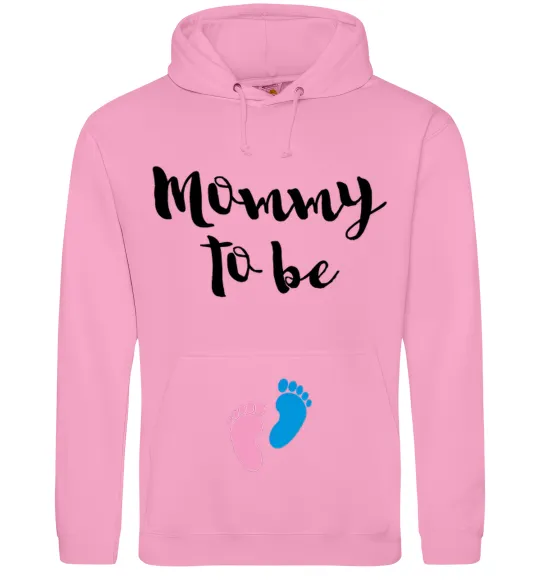 Жіноча толстовка (худі) Mommy to be legs Рожевий фото