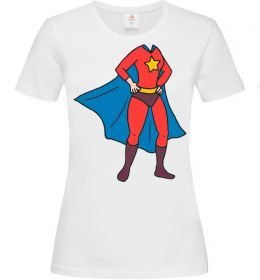 Женская футболка Super mom costume Женская футболка Super mom costume