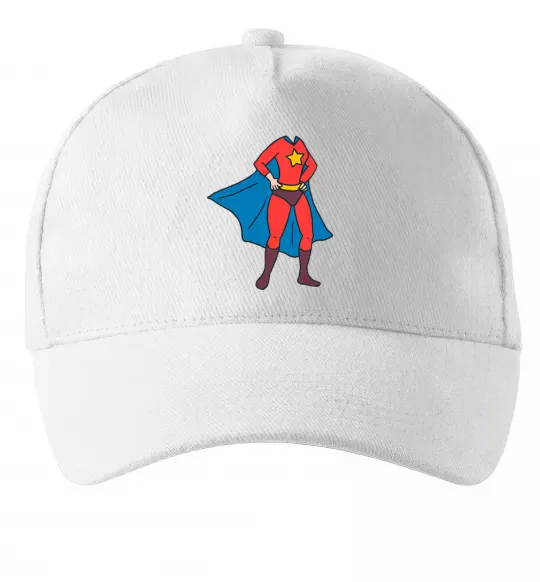 Кепка Super mom costume Белый фото