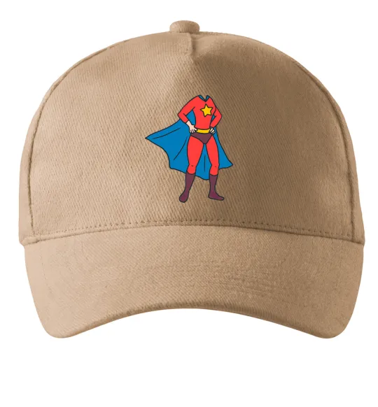 Кепка Super mom costume Пісочний фото