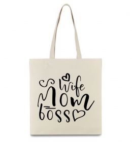 Эко-сумка Mom wife boss Эко-сумка Mom wife boss