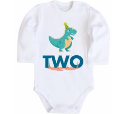 Детский боди Two dino