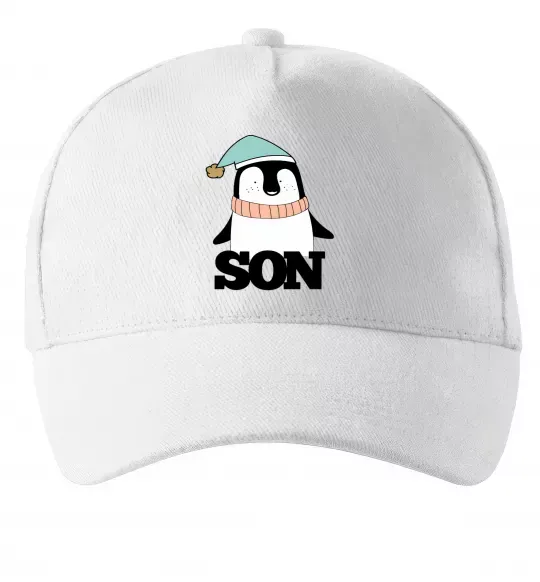 Кепка Winter family son Белый фото