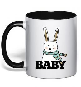 Чашка з кольоровою ручкою Winter family baby Чашка з кольоровою ручкою Winter family baby