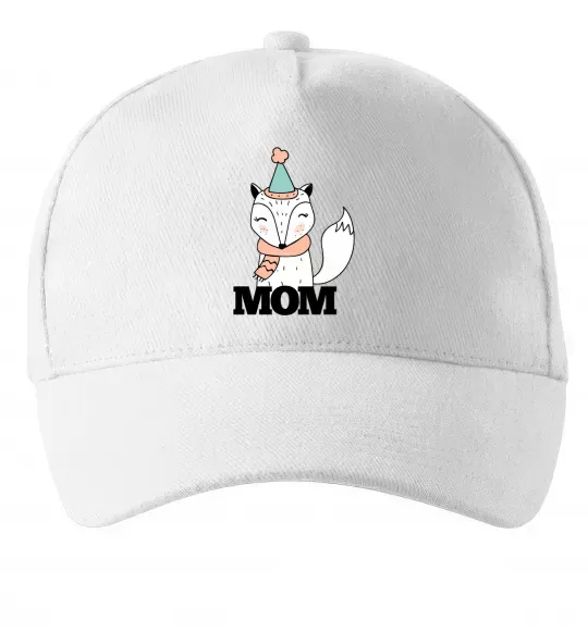 Кепка Winter family mom Белый фото