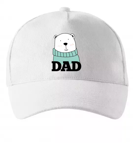 Кепка Winter family dad Белый фото