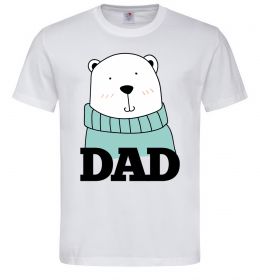 Мужская футболка Winter family dad