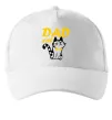 Кепка Dad cat Білий фото