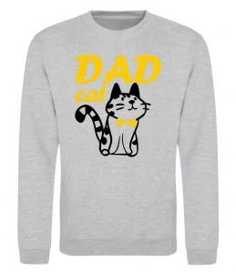Світшот Dad cat Світшот Dad cat
