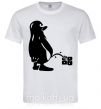 Мужская футболка Linux Белый фото