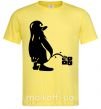 Чоловіча футболка Linux Лимонний фото