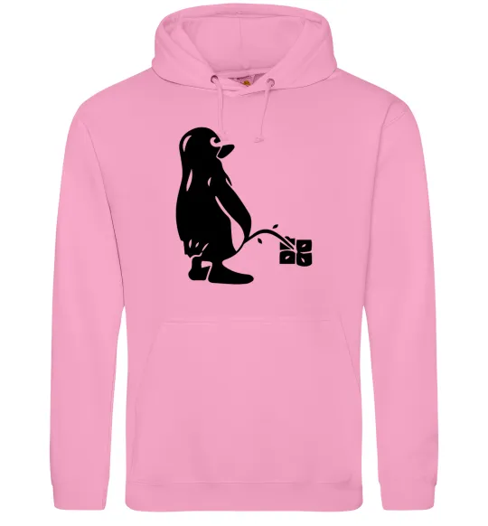 Женская толстовка (худи) Linux Розовый фото