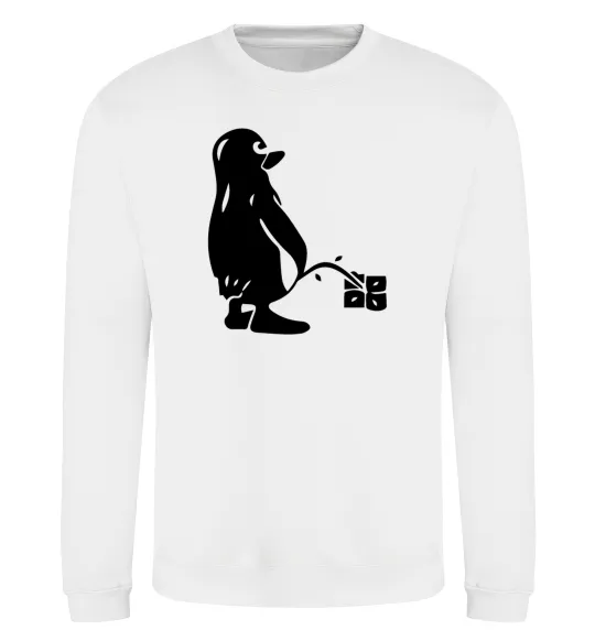 Свитшот Linux Белый фото