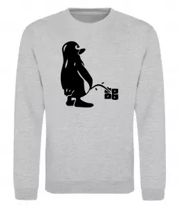 Свитшот Еволюція програміста Серый меланж фото