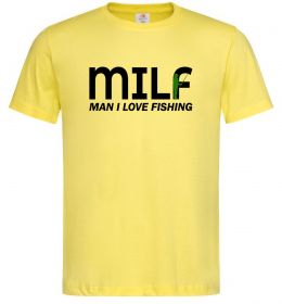 Мужская футболка Man i love fishing