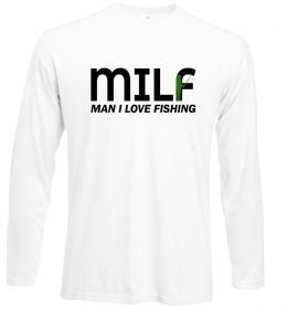 Лонгслив Man i love fishing