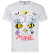 Чоловіча футболка Bee mine Білий фото