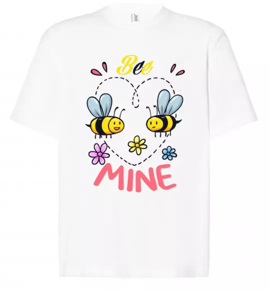 Футболка Оверсайз Bee mine Белый фото