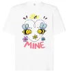 Футболка Оверсайз Bee mine Белый Футболка Оверсайз Bee mine Белый фото