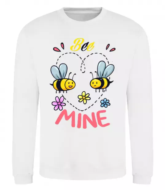 Свитшот Bee mine Белый фото