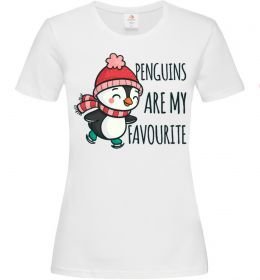Жіноча футболка Penguins are my favourite