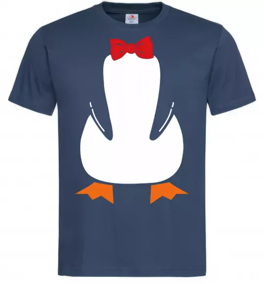 Мужская футболка Penguin suit Темно-синий фото