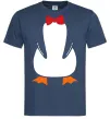Мужская футболка Penguin suit Темно-синий фото