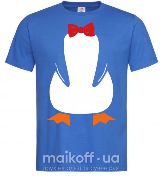 Мужская футболка Penguin suit Ярко-синий фото