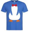 Мужская футболка Penguin suit Ярко-синий фото