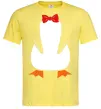 Мужская футболка Penguin suit Лимонный фото