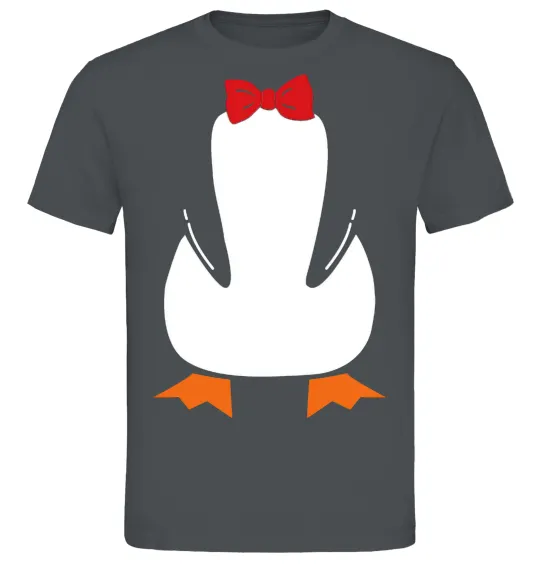 Мужская футболка Penguin suit Графит фото