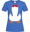Жіноча футболка Penguin suit Яскраво-синій фото
