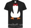 Детская футболка Penguin suit Черный фото