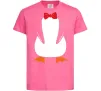 Детская футболка Penguin suit Ярко-розовый Детская футболка Penguin suit Ярко-розовый фото