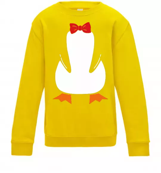 Детский Свитшот Penguin suit Солнечно желтый фото