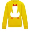 Детский Свитшот Penguin suit Солнечно желтый Детский Свитшот Penguin suit Солнечно желтый фото