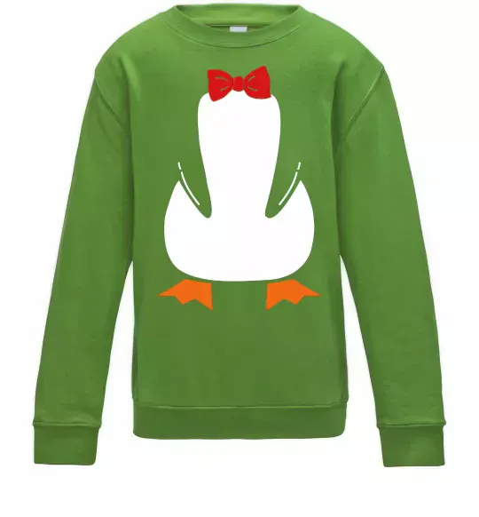 Детский Свитшот Penguin suit Лаймовый фото