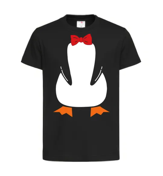 Дитяча футболка Penguin suit Чорний фото