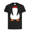 Дитяча футболка Penguin suit Чорний фото