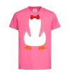 Дитяча футболка Penguin suit Яскраво-рожевий фото