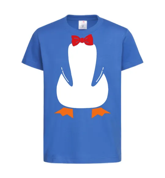 Дитяча футболка Penguin suit Яскраво-синій фото