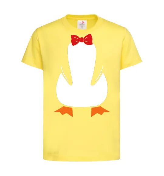Дитяча футболка Penguin suit Лимонний фото
