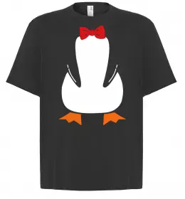 Футболка Оверсайз Penguin man Белый фото Футболка Оверсайз Penguin man Белый фото